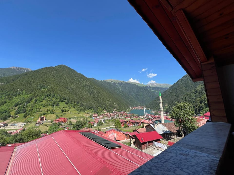 Natural landscape, Lake view, Mountain view