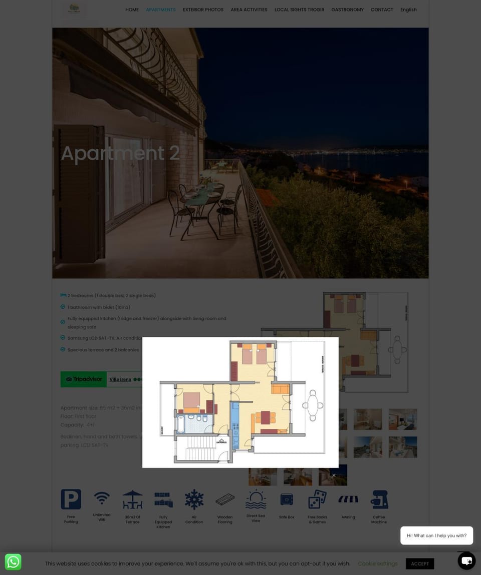 VILLA IRENA - Longevity Retreat Apartment in Šibenik-Knin County, Croatia
