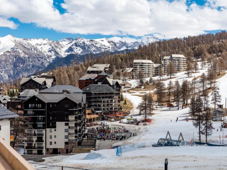 Bird's eye view, Winter, Mountain view