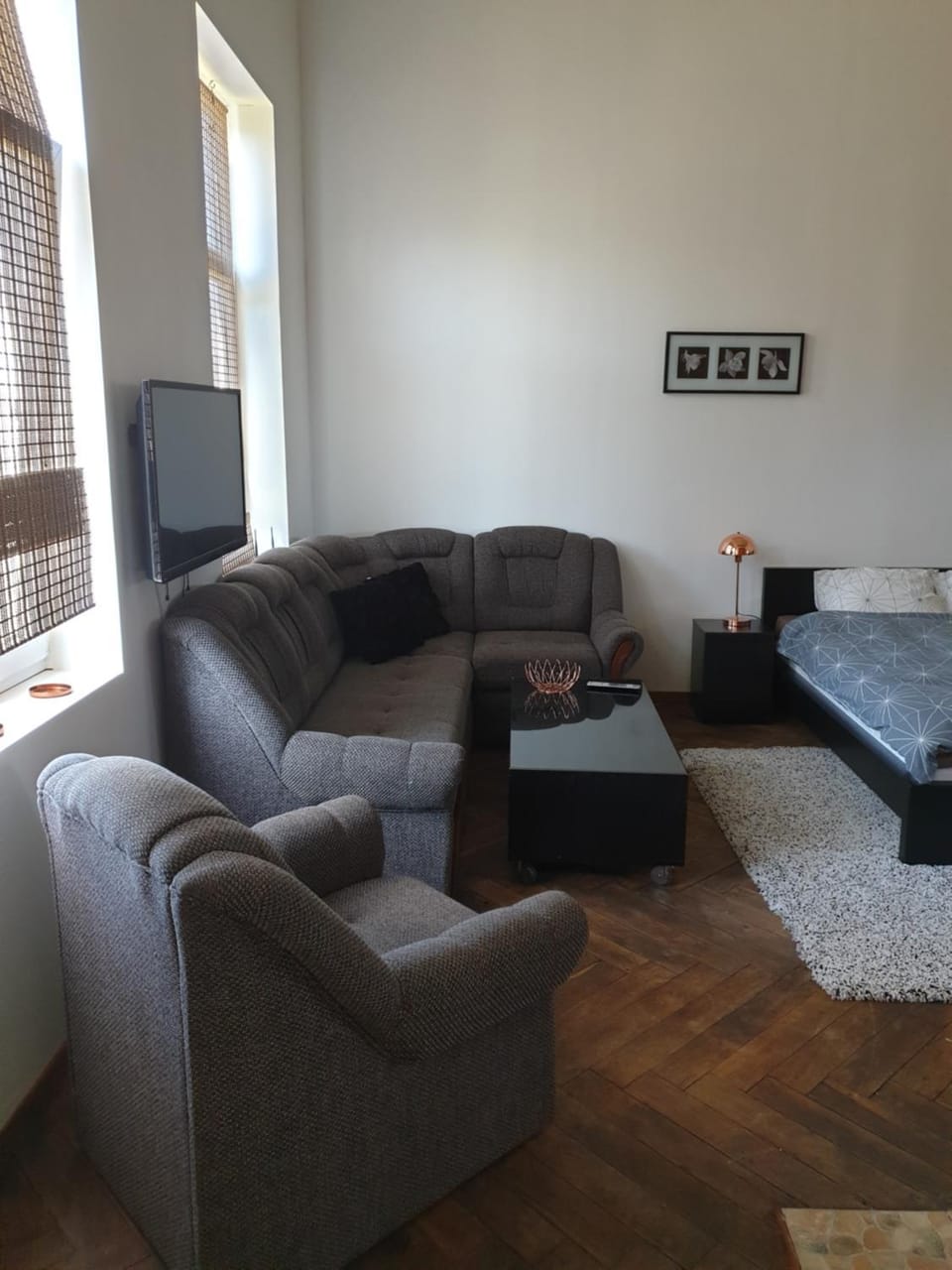 Communal lounge/ TV room, Bed, TV and multimedia