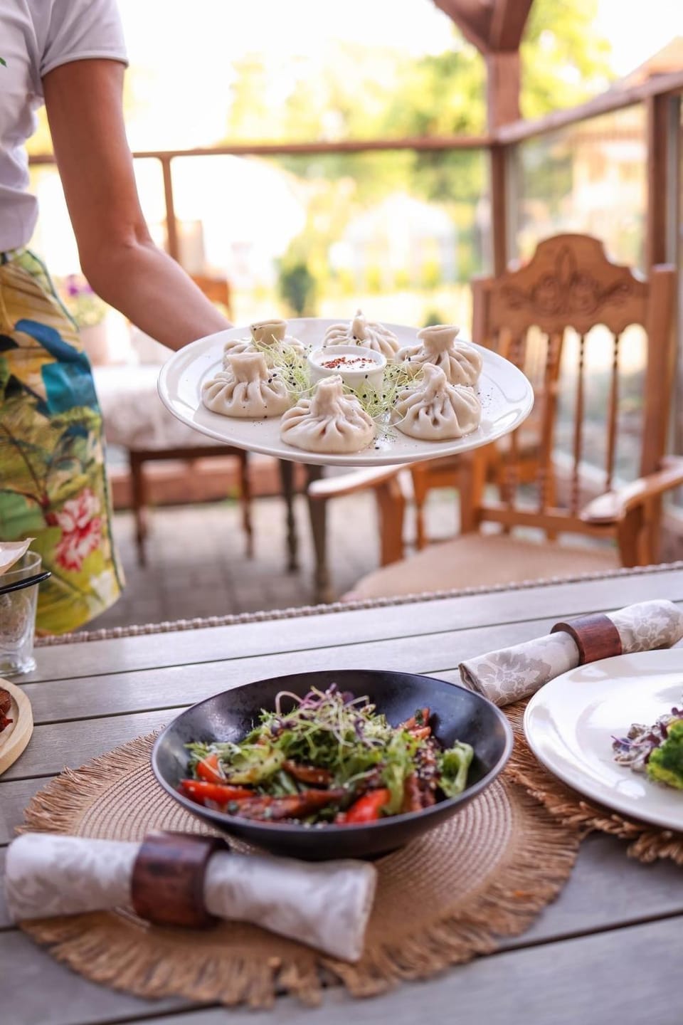 Balcony/Terrace, Food and drinks, Food, Lunch