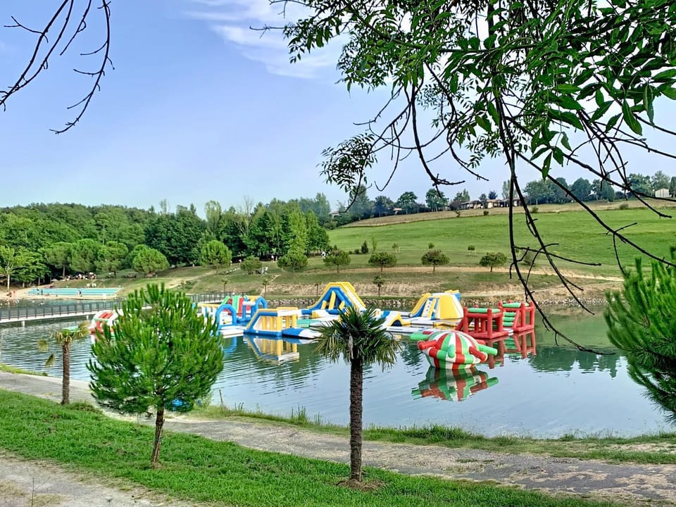 Day, Summer, Children play ground