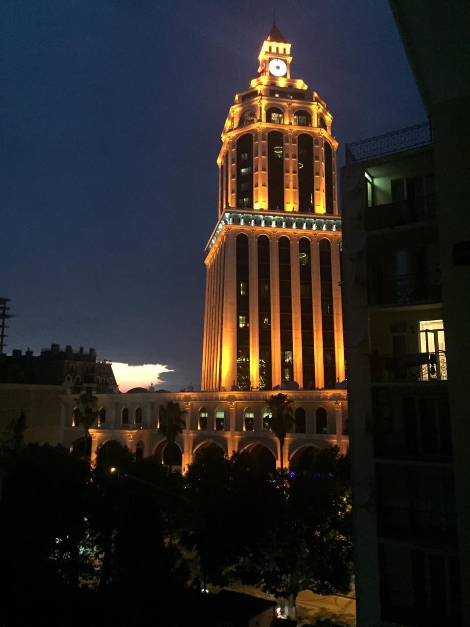 Landmark view