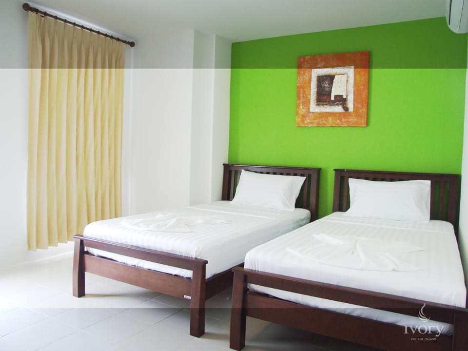 Bed, Property logo or sign