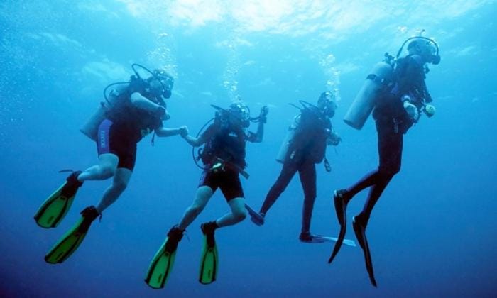 Diving