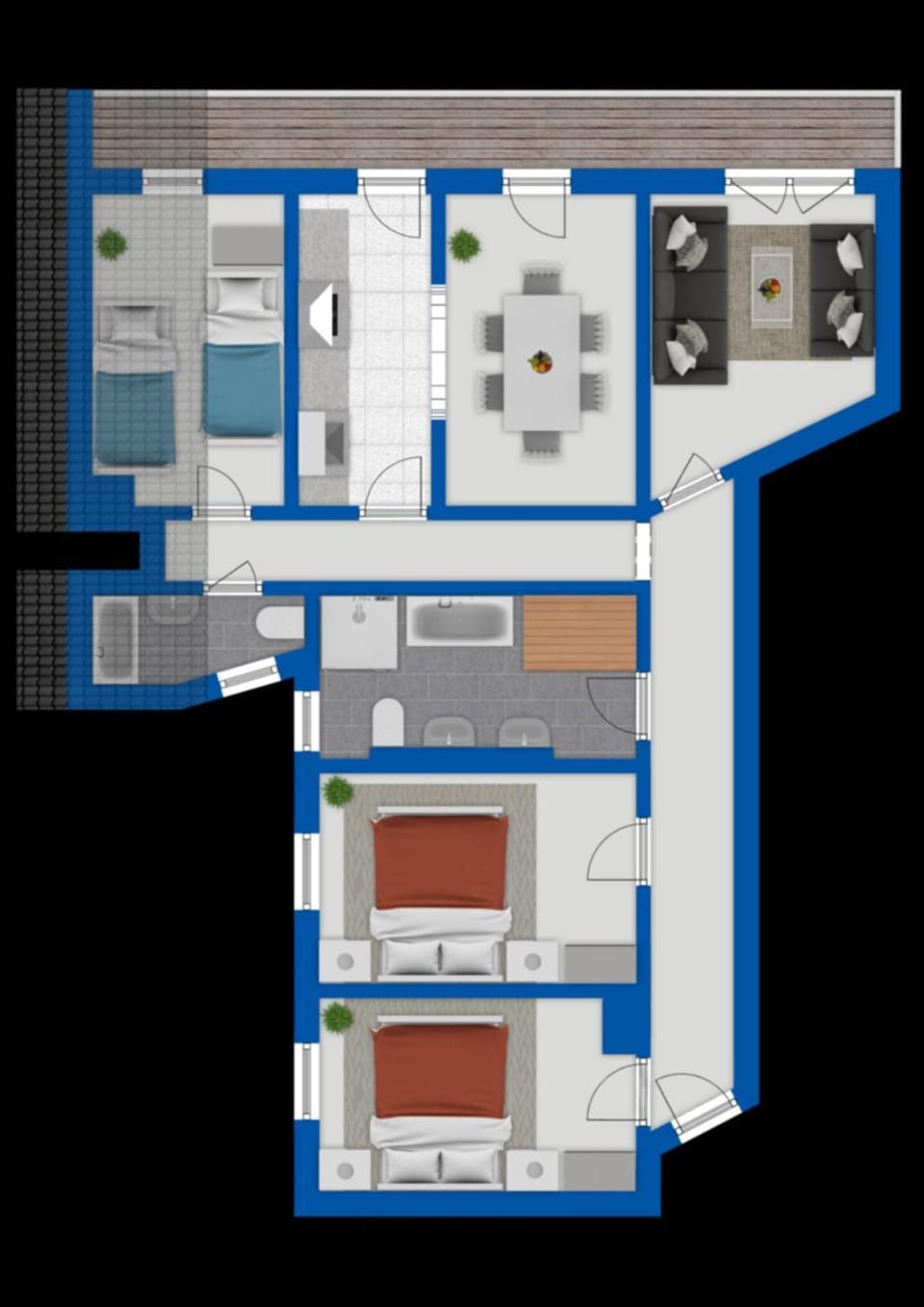Alpenlodge Ferienwohnung 5 Apartment hotel in Tyrol