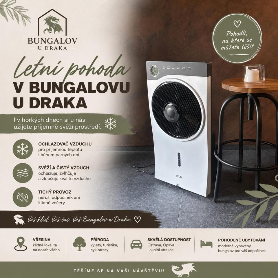 Bungalov u Draka Vřesina Apartment in Czechia