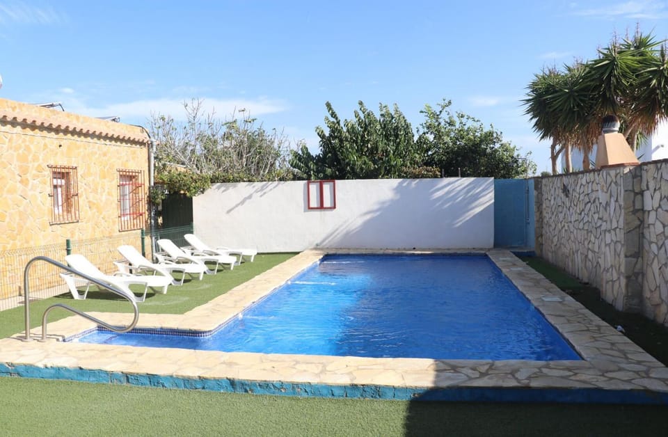 Garden, Swimming pool, sunbed