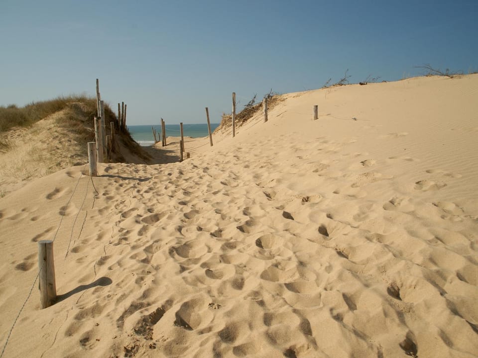 Natural landscape, Beach, Hiking