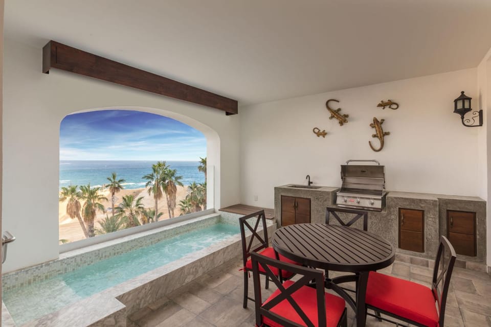 View (from property/room), Balcony/Terrace, Sea view