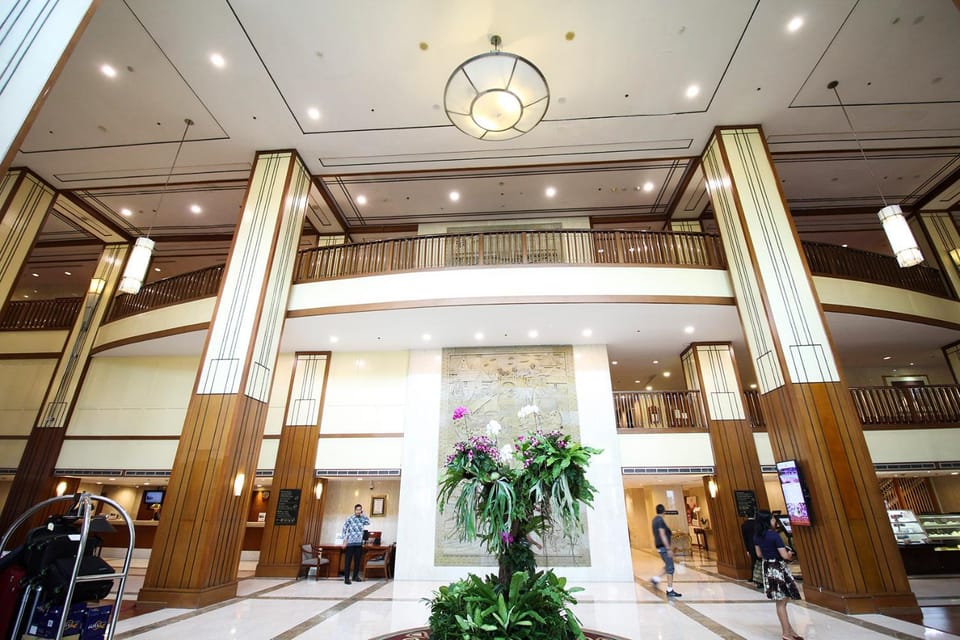 Lobby or reception, Decorative detail