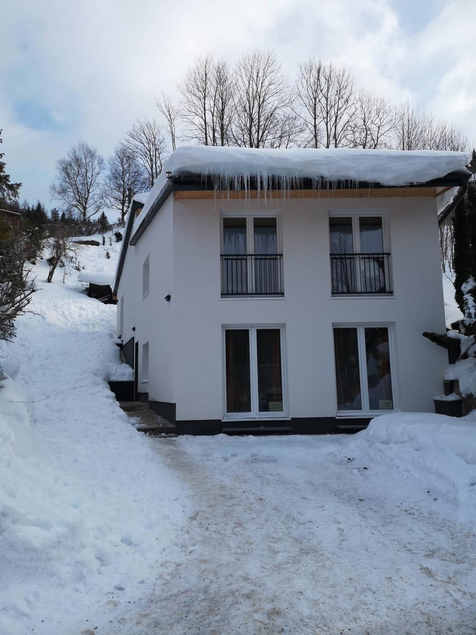 Property building, Winter