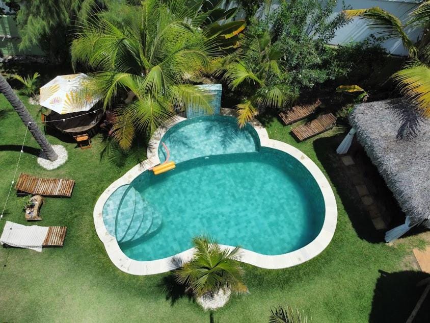 Day, Garden, Garden view, Pool view, Swimming pool, sunbed