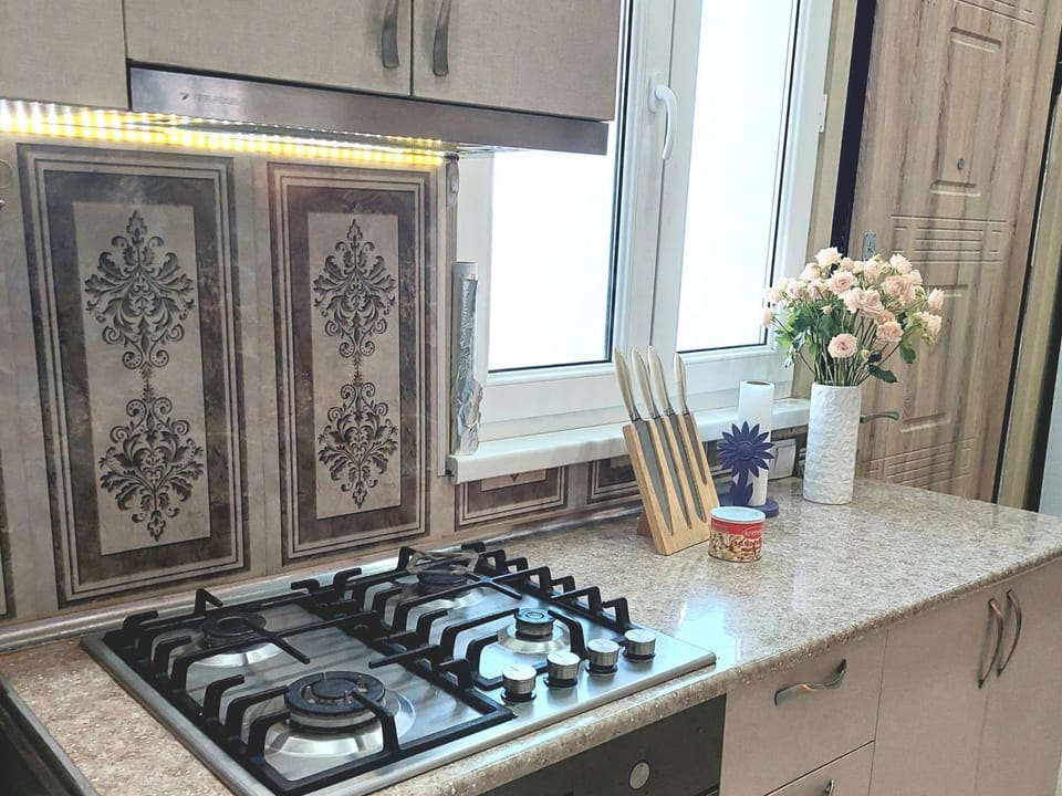 Kitchen or kitchenette, pet friendly, stove