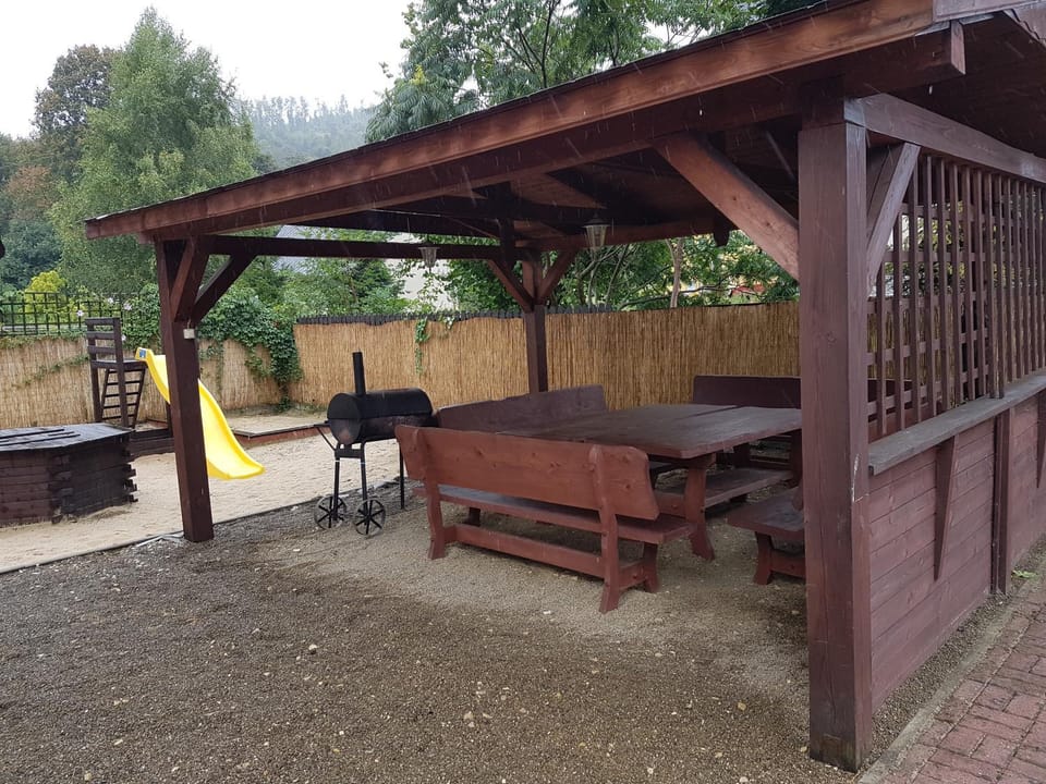 Patio, BBQ facilities
