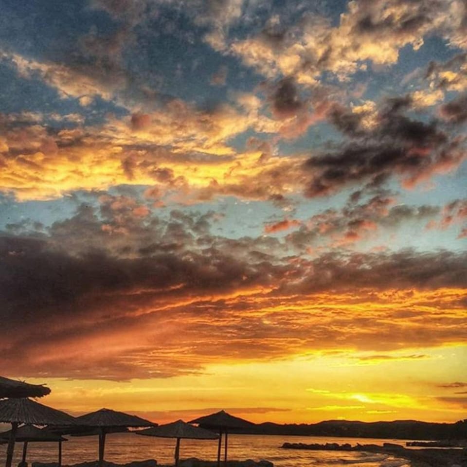 Natural landscape, Sunset