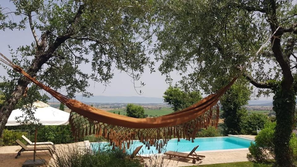 View (from property/room), Garden view, Swimming pool
