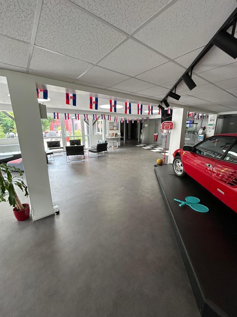 Property building, Lobby or reception, Seating area, On site