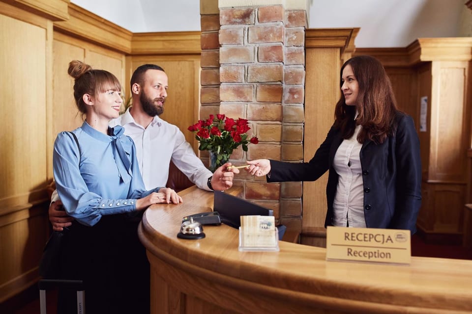 Staff, People, Lobby or reception