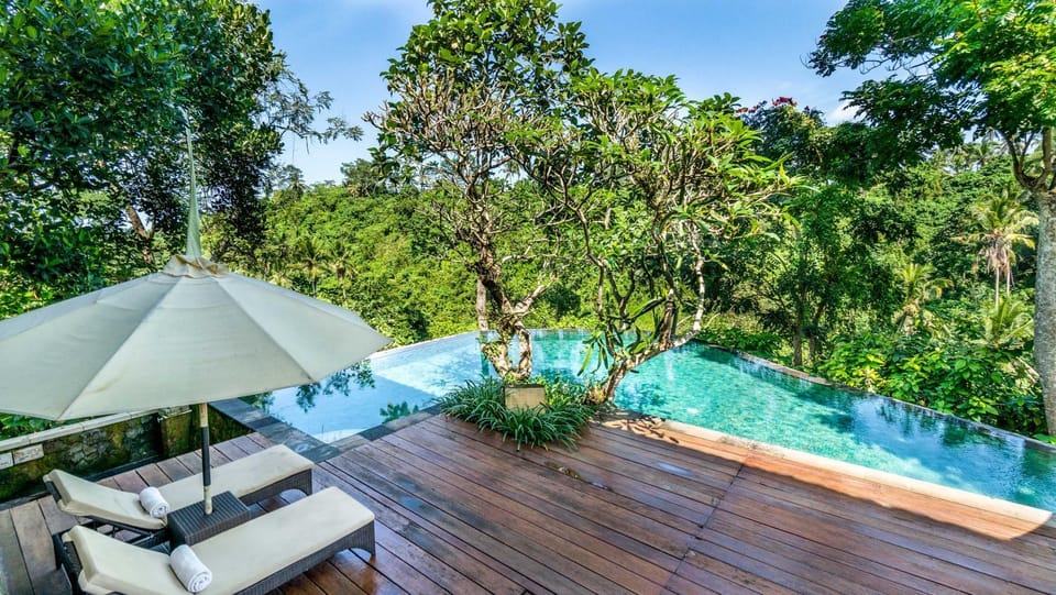 View (from property/room), Garden view, Mountain view, River view, Swimming pool, Swimming pool