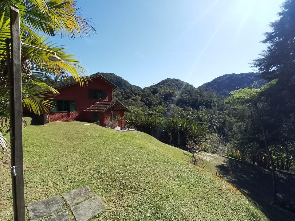 Shower, Natural landscape, Garden, View (from property/room), Garden view, Mountain view