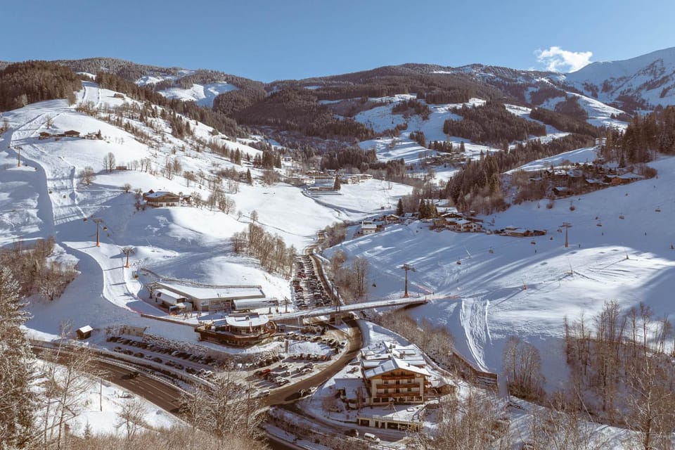Nearby landmark, Day, Neighbourhood, Natural landscape, Winter, Mountain view