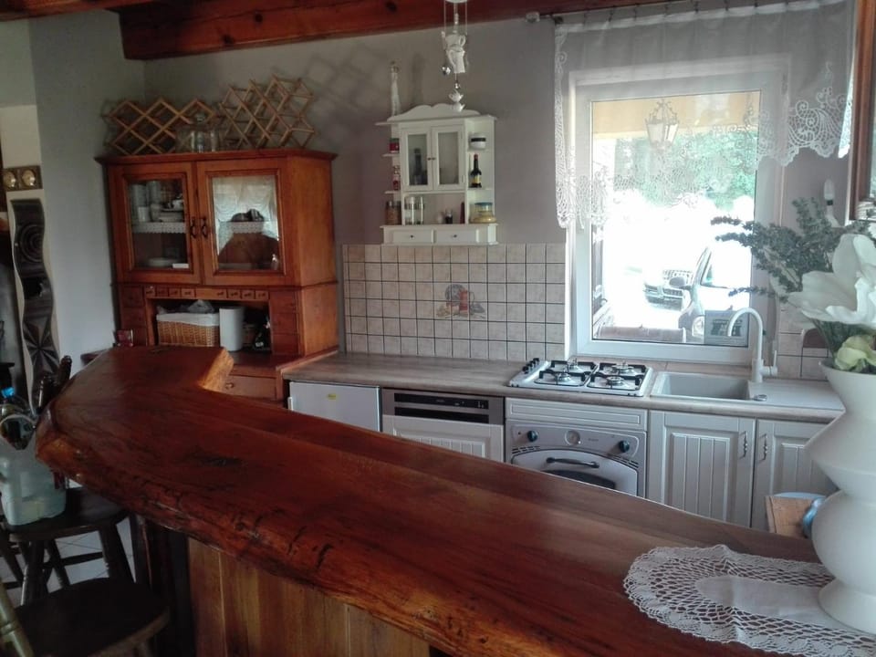 Kitchen or kitchenette, dishwasher, minibar, stove