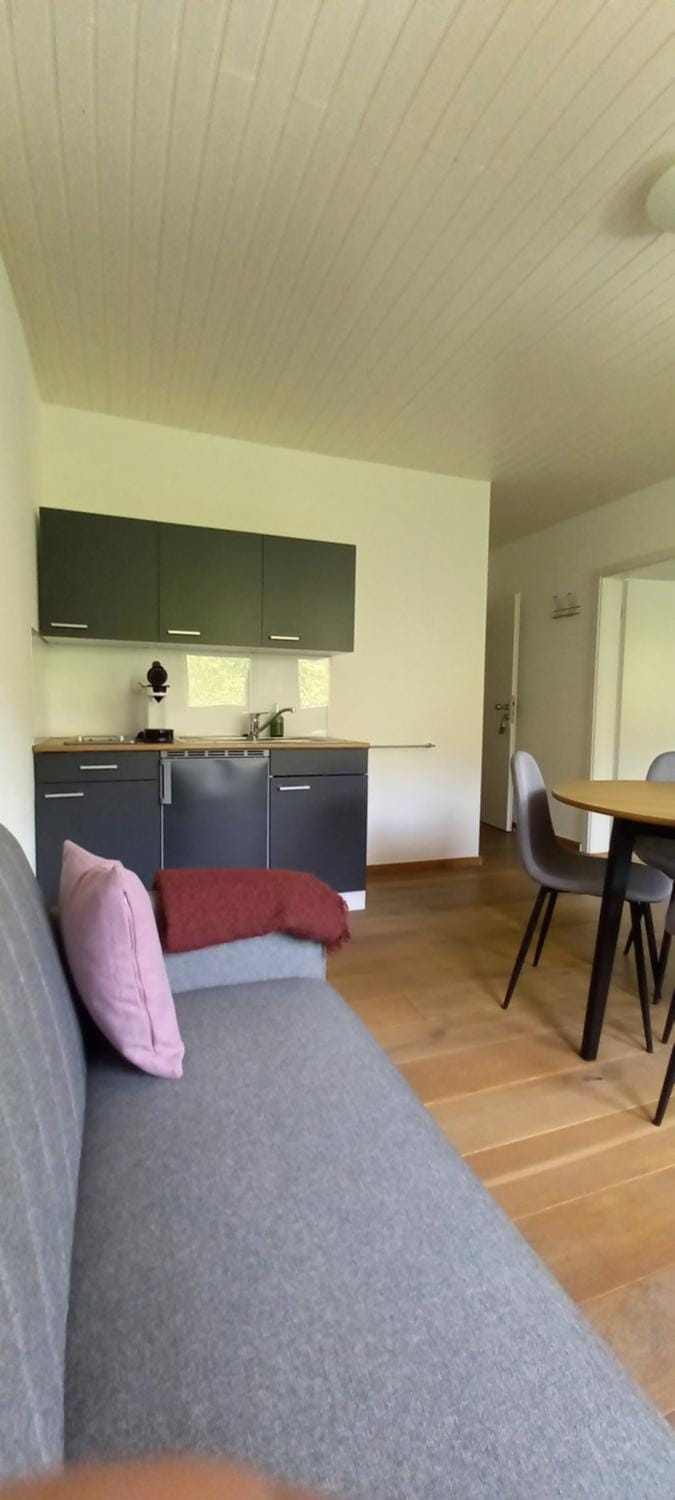 Kitchen or kitchenette, Seating area