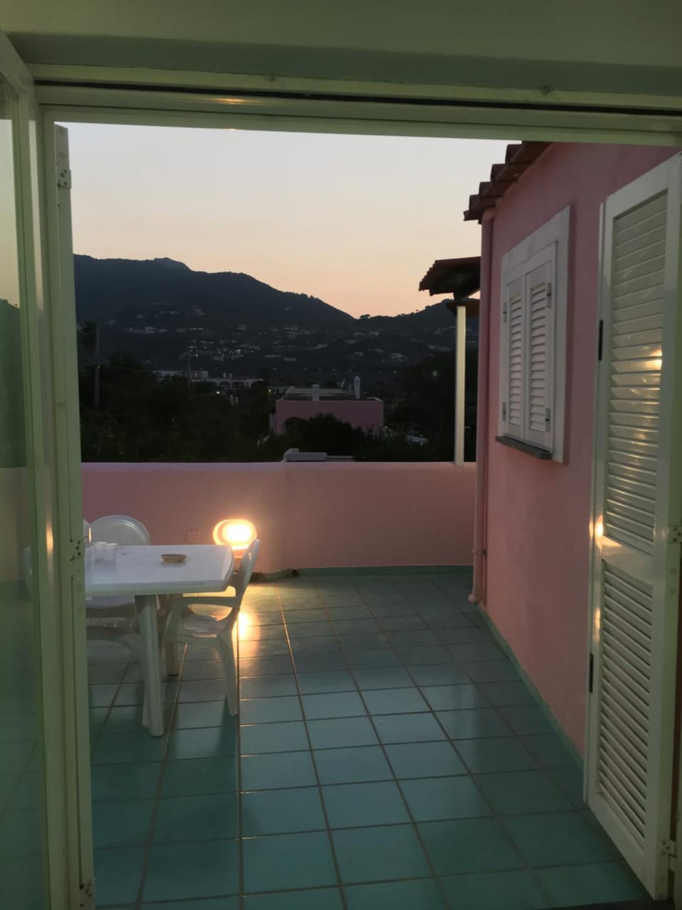 Natural landscape, Balcony/Terrace, Dining area, Mountain view