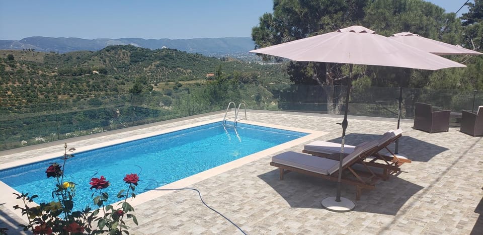 Argassi Hilltop Villa in Zakynthos, Greece