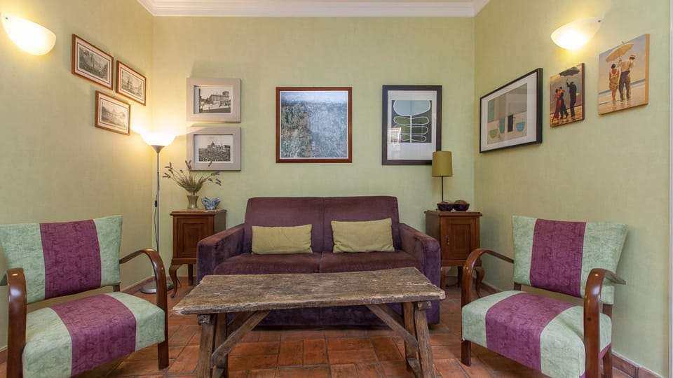 Living room, heating, air conditioner