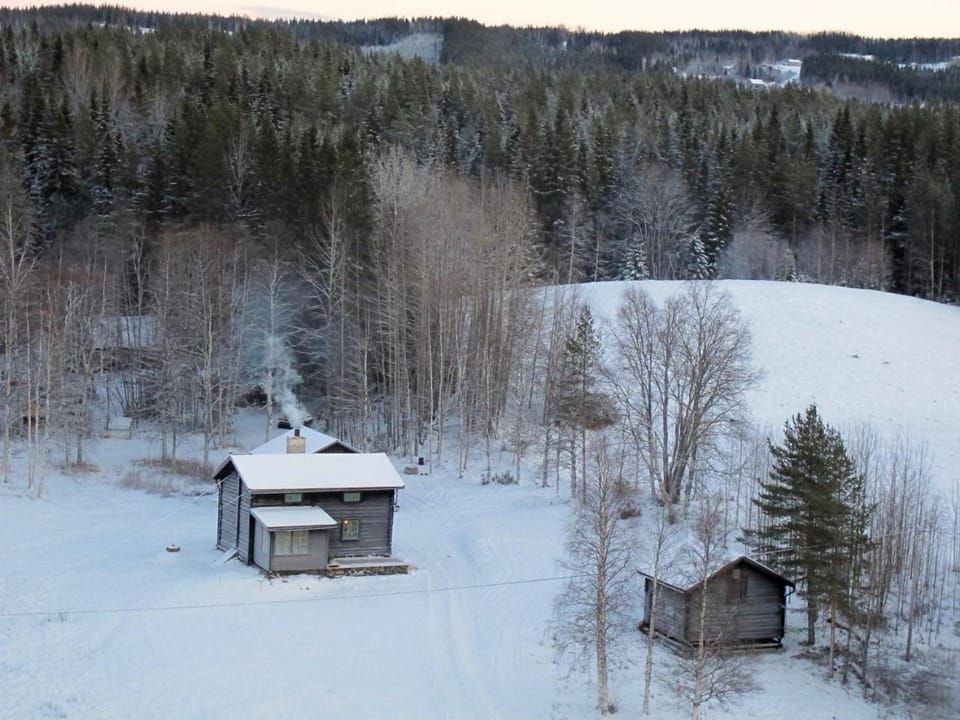 Bird's eye view, Winter, On site