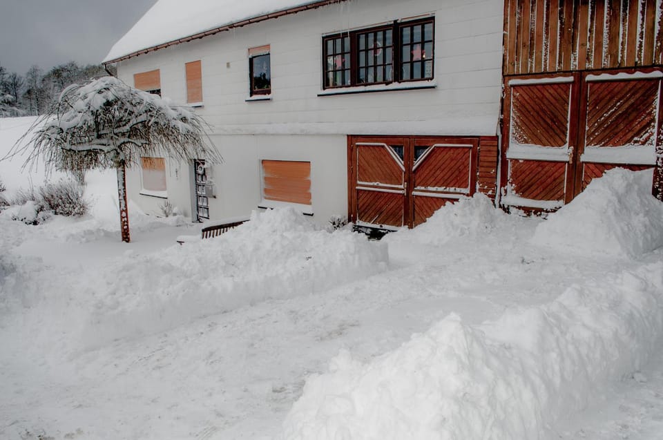 Property building, Winter