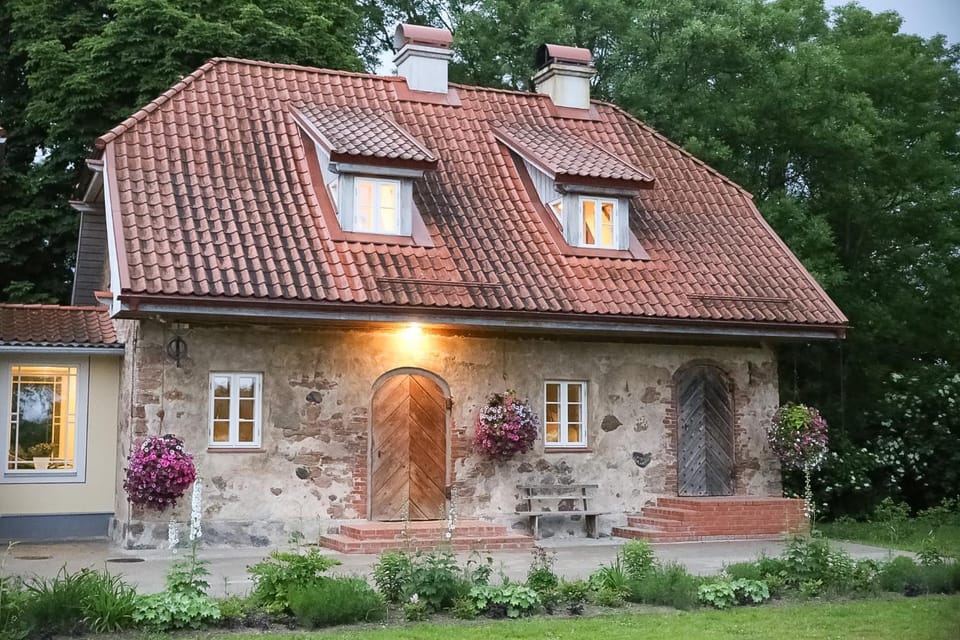 Private Manor Guest House & SPA Berkenes Muiza Hotel in Lithuania