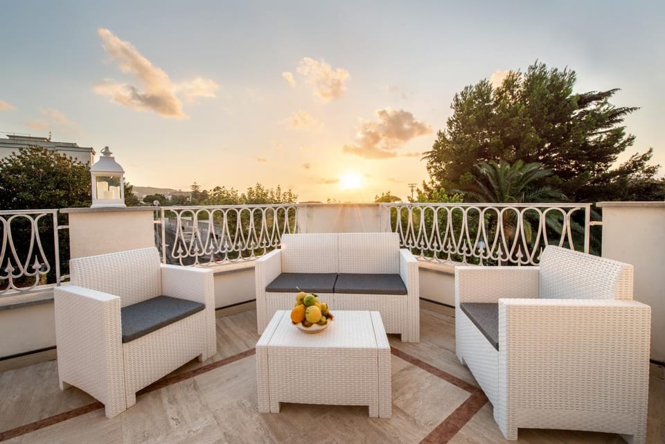 Patio, Balcony/Terrace, Sunset