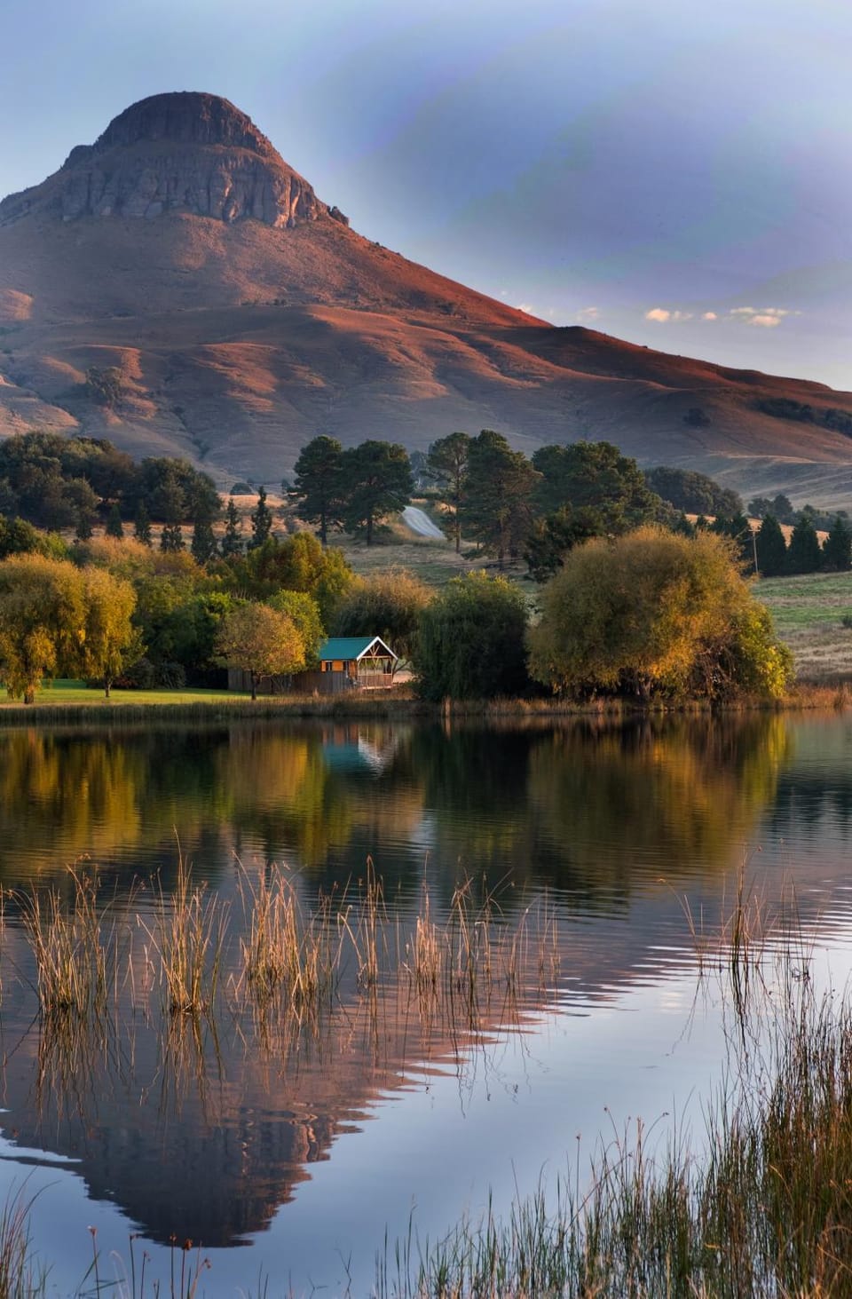 Lake view, Landmark view, Mountain view
