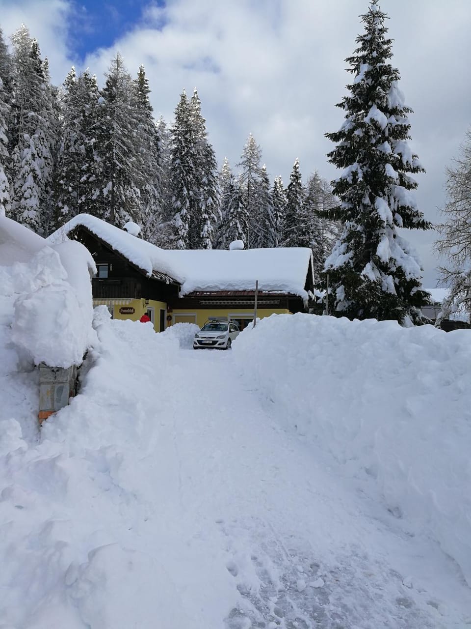 Property building, Winter