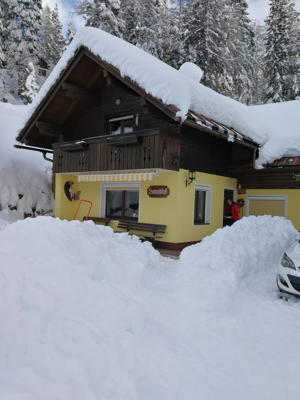 Property building, Winter
