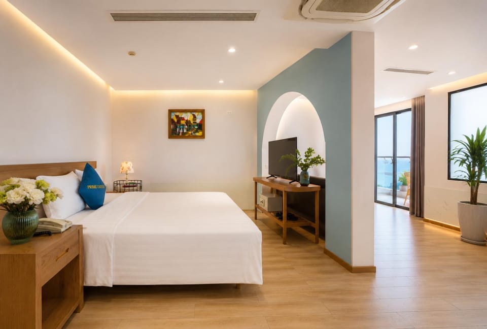 Bed, Bedroom, air conditioner