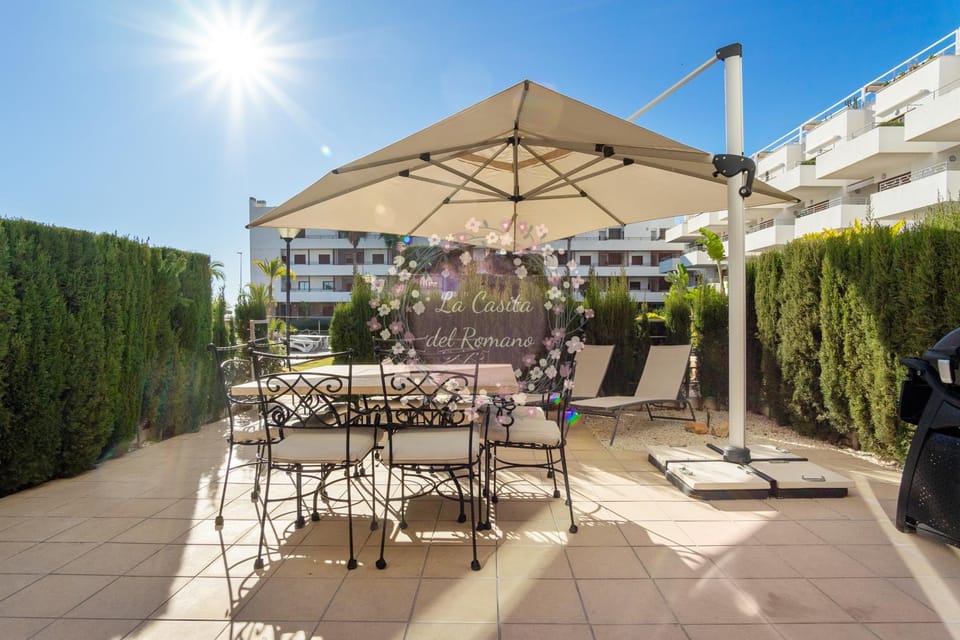 Balcony/Terrace, Dining area, Garden view, sunbed