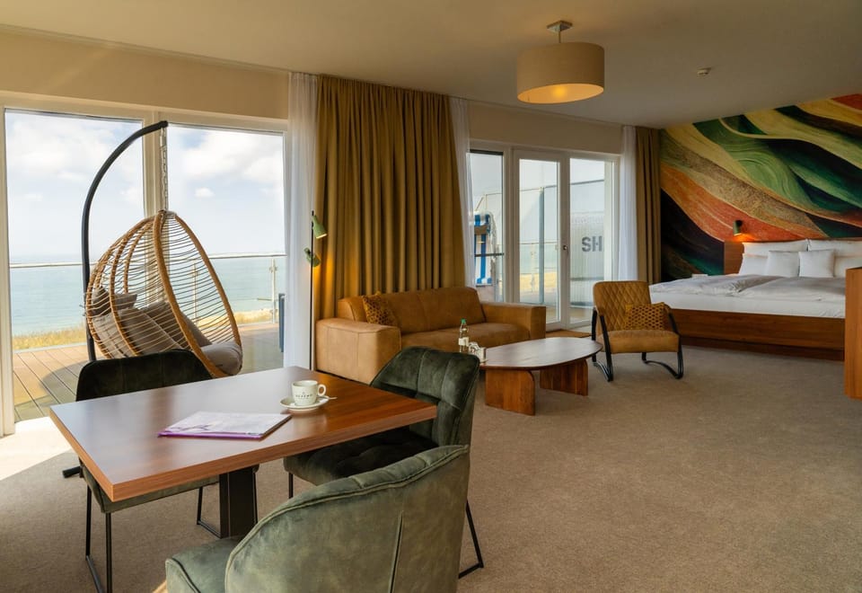 Seating area, Sea view