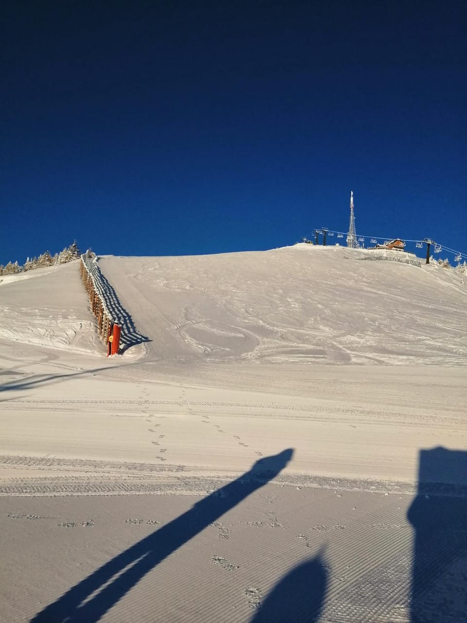Winter, Skiing