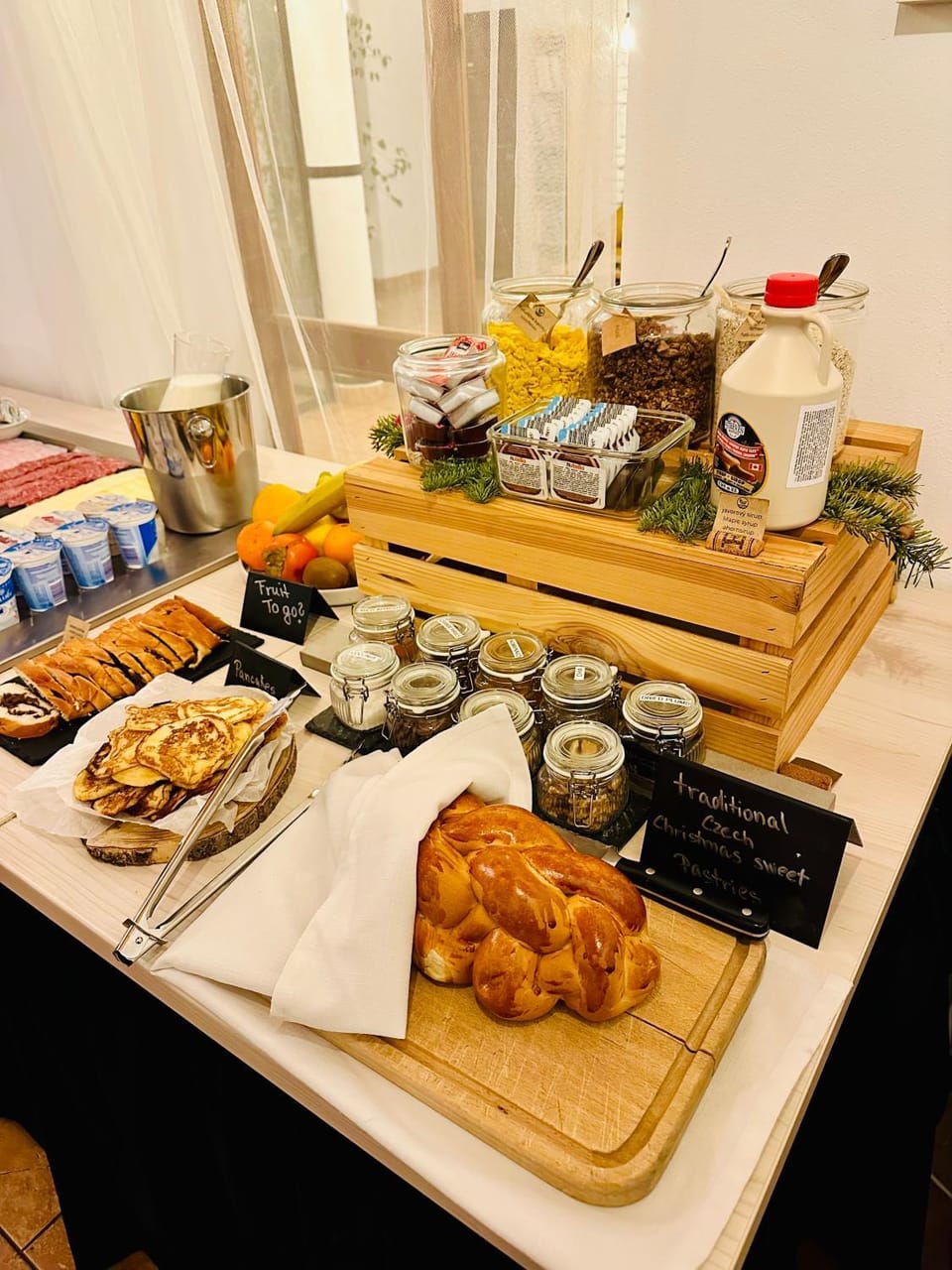 Buffet breakfast