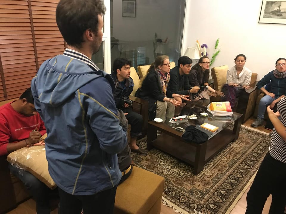 group of guests
