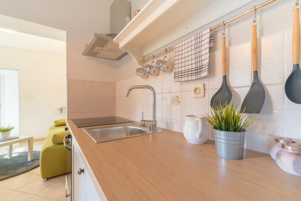 Mediterranean House by The Beach Apartment in Šibenik-Knin County, Croatia