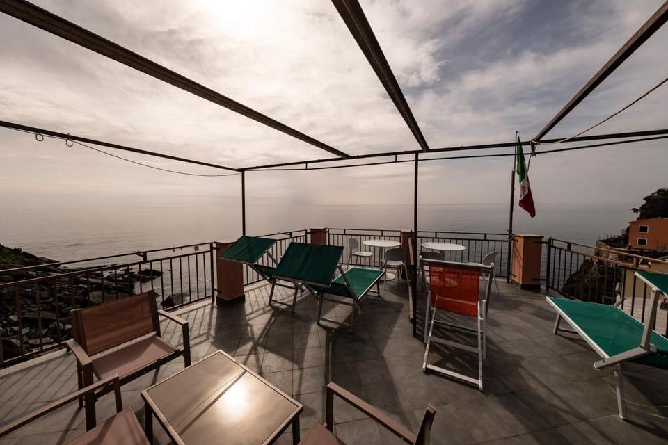 View (from property/room), Balcony/Terrace, Sea view