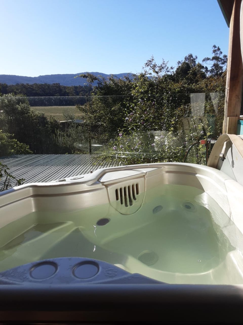 Day, Natural landscape, Hot Tub, View (from property/room), Mountain view, Pool view, sunbed