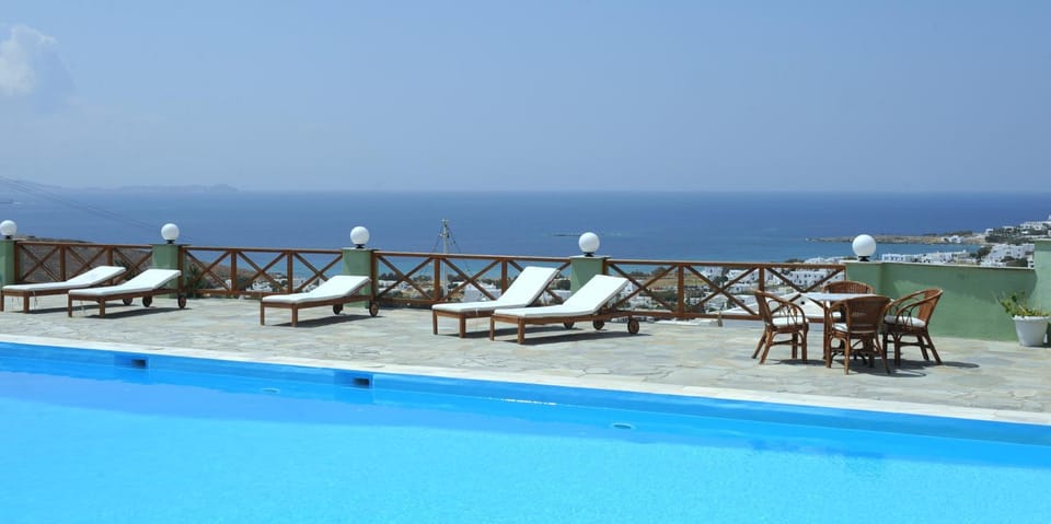 Pool view, Sea view, Swimming pool