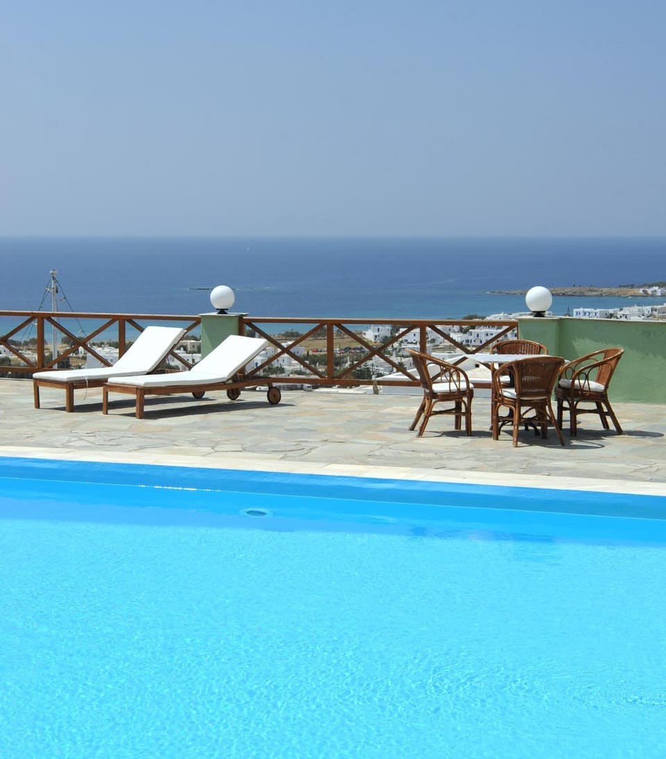 Pool view, Sea view, Swimming pool