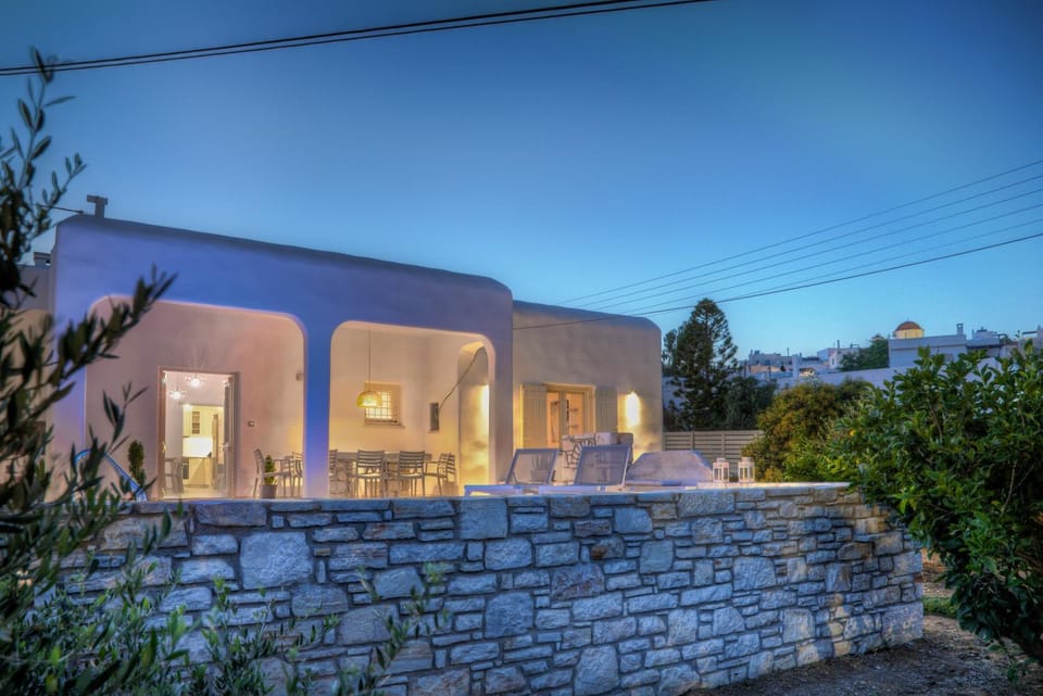 Property building, Sunset